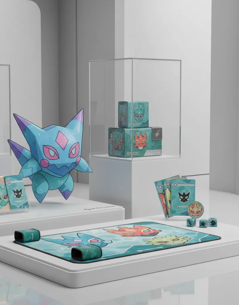 Neue Pokémon Center TCG Accessoires mit Porygon, Ogerpon & Co.